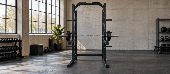 Half rack, full rack of squat stand