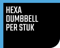 Hexa Dumbbell per stuk Hexa Dumbbell per stuk