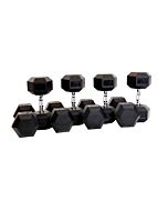 MPHEX300 Hexa Dumbbellserie 22.5 - 30 kg voordeelset