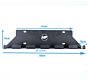 MP2814-6 Halterstang beugel 6 wandmodel