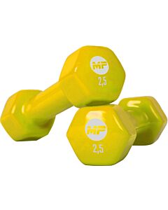 Vinyl dumbbells MP920 2 x 2.5 kg