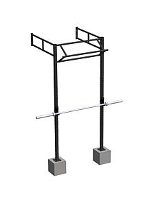 Crossfit Station Wandmodel MP01B-outdoor