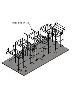 Crossfit Station Losstaand MP248 - Outdoor