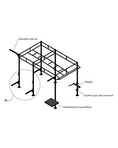 Crossfit Station Losstaand MP175 - Outdoor