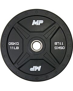 Olympische professional bumper-plate-black-5kg-MP809-5kg