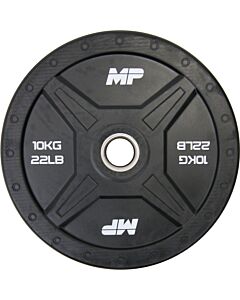 Olympische professional bumper-plate-black-10kg-MP809-10kg