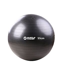 MPOK1204 Gymnastiekbal anti-burst 55 cm zwart