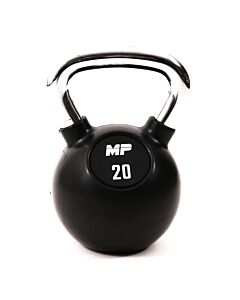 MP1304 Kettlebell Rubber/Chrome 20 kg