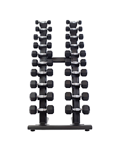Upright Studio Dumbbell opbergrek incl Hexa dumbbellset 1- 10 kg voordeelpakket