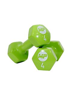 Vinyl dumbbells MP920 2 x 4 kg