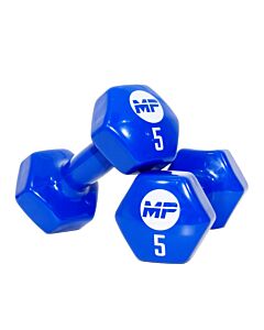 Vinyl dumbbells MP920 2 x 5 kg