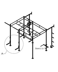 Crossfit Station Wandmodel MP25