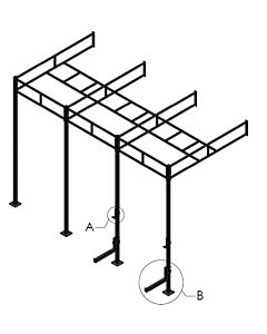 Crossfit Station Wandmodel INDOOR MP15