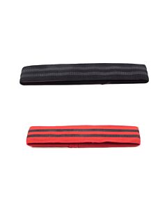 Korte weerstandsbanden van stof MP1404-zwart-rood