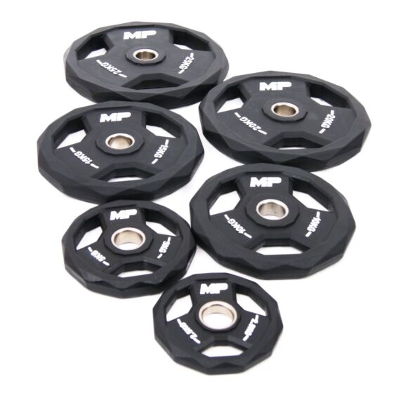 3 Grips Halterschijven Set Aanbieding 2.5 - 25 kg 
