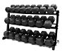 Dumbbellrek Zwart 3-laags MP942