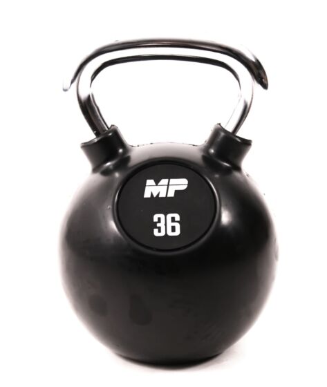 MP1304 Kettlebell Rubber/Chrome 36 kg