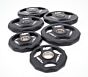 3 Grips Halterschijven Set Aanbieding 2.5 - 25 kg 