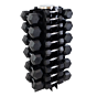 MP2045 Hexa dumbbell opbergrek compact voor 16 sets