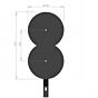 MP269 Wallball Target double
