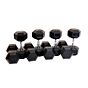MPHEX300 Hexa Dumbbellserie 22.5 - 30 kg voordeelset