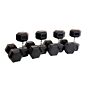 MPHEX300 Hexa Dumbbellserie: 42.5 - 50 kg voordeelset