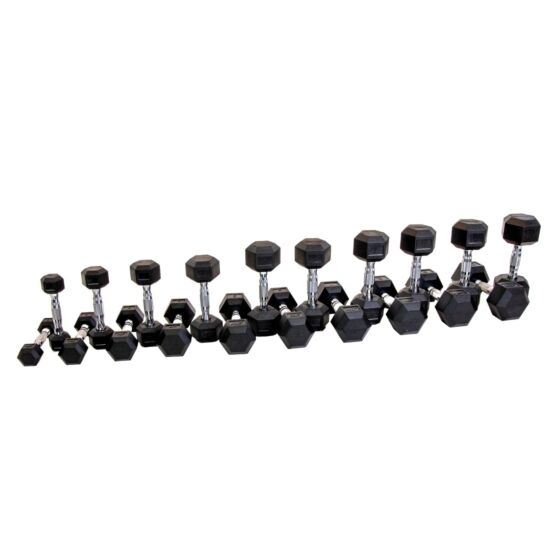 MPHEX300 Hexa Dumbbellset 1 -10 kg 