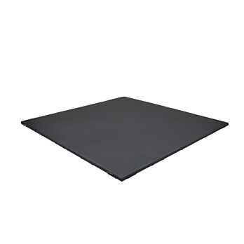 Rubber fitnesstegel Pure black ACTIE