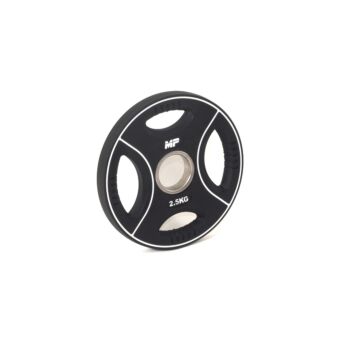 2.5 kg Polyurethaan 4 Grip Halterschijf 50 mm