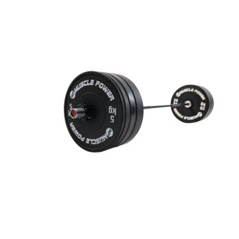 MP Crossfit bumperplate halterset DS 165 kg