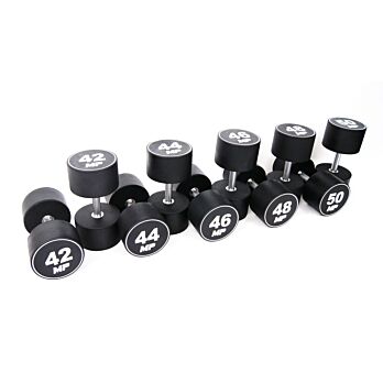 Urethaan dumbbell set 42 - 50 kg