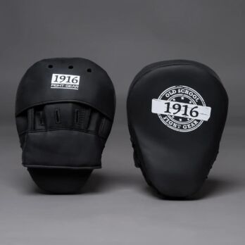 1916 Fight Gear Coaching mitts PU pads black/white