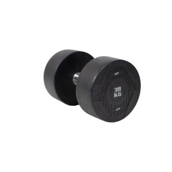 MP1012 Ronde rubber dumbbell 38 kg per stuk