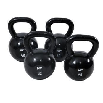 Kettlebell gietijzer Voordeelset 28-40 kg