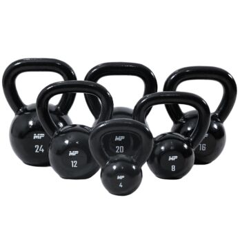 Kettlebell gietijzer Voordeelset 4-24 kg