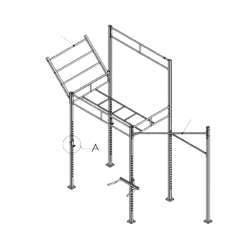 Crossfit Station Losstaand MP140 INDOOR