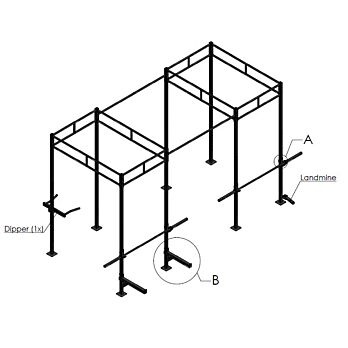 Crossfit Station Losstaand INDOOR MP150