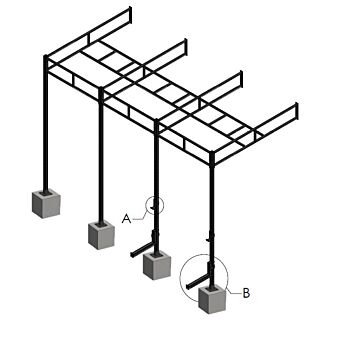 Crossfit Station Wandmodel Outdoor MP15