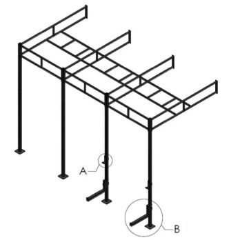 Crossfit Station Wandmodel INDOOR MP15