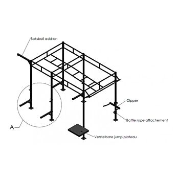 Crossfit Station Losstaand MP175