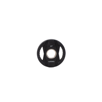 MP2005 Olympische rubber halterschijven 2 grips 1.25 KG
