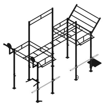 Crossfit Station Losstaand MP215 - Outdoor