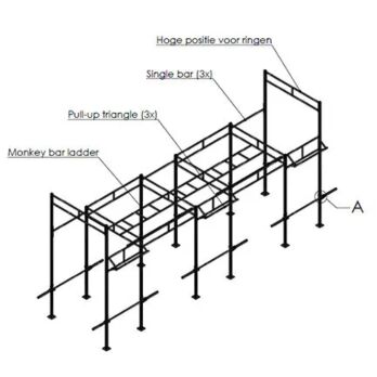 Crossfit Station Losstaand INDOOR MP230