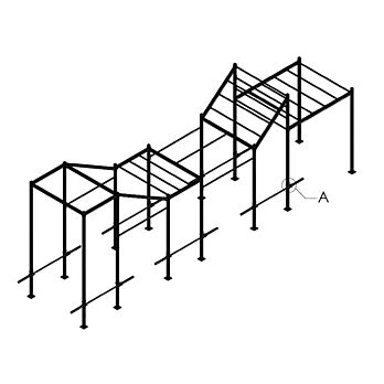 Crossfit Station Losstaand INDOOR MP245