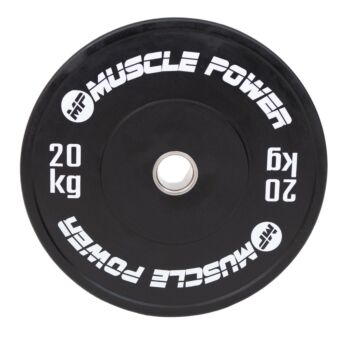 MP3026 Ol High black Bumper plate 20 kg
