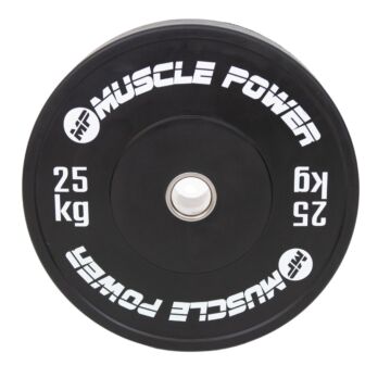MP3026 Ol High black Bumper plate 25 kg
