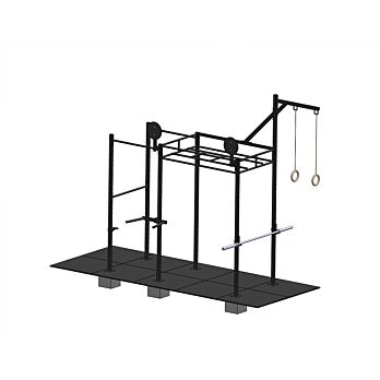 MP3672 Crossfit station met turn attachment OUTDOOR