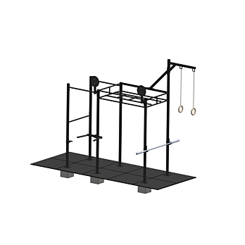 MP3672 Crossfit station met turn attachment OUTDOOR