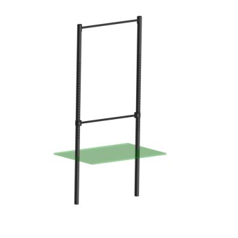 MP4086 Rekstok incl. verstelbare pull up bar OUTDOOR