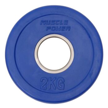 Fractional Plate 2 kg blauw